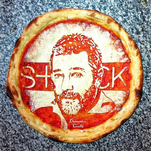 Domenico Crolla Pizza Art 