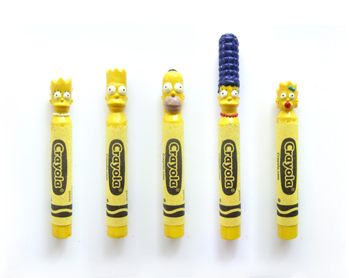 Hoang Tran Wax Nostalgic carved crayons