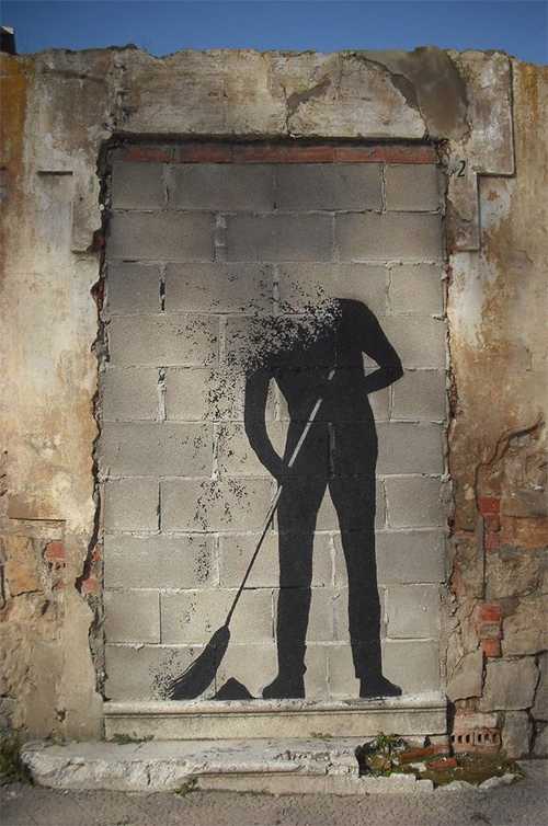 Pejac street art urban