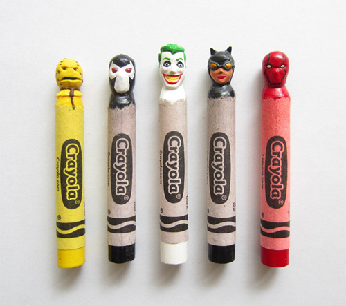 Hoang Tran Wax Nostalgic carved crayons