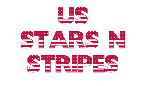 America stars stripes free 4th of july fonts