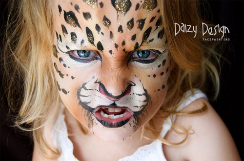 Christy Lewis Daizy design Face Painting 