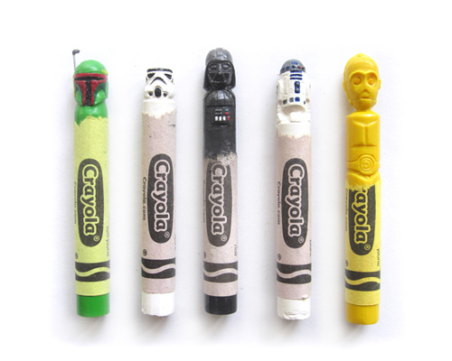 Hoang Tran Wax Nostalgic carved crayons