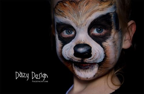 Christy Lewis Daizy design Face Painting 