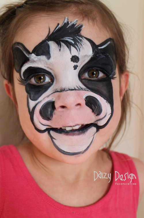 Christy Lewis Daizy design Face Painting 