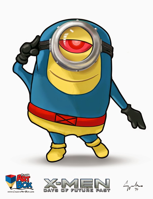 Chuck Mullins x-minions illustrations featured