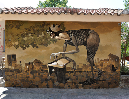 Stamatis Laskos street art urban art