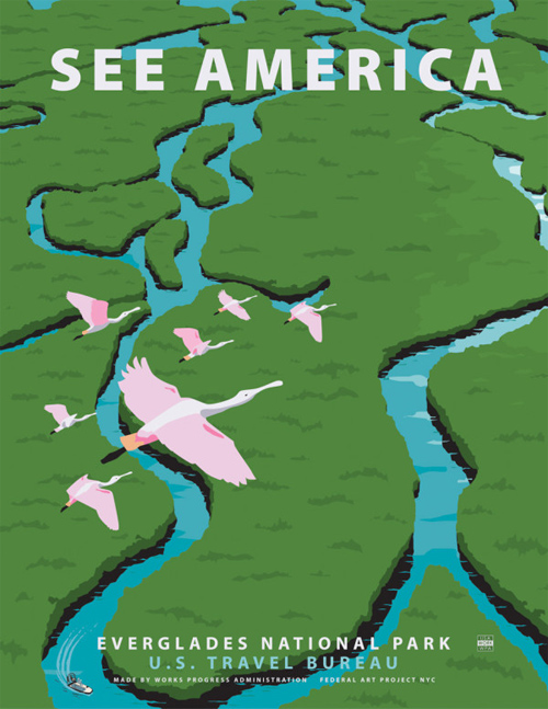 Steve Thomas featured travel posters See America