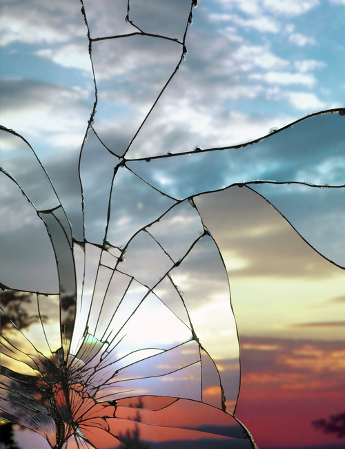 Bing Wright featured photography Broken Mirror