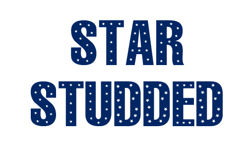 Stars letters  free 4th of july fonts