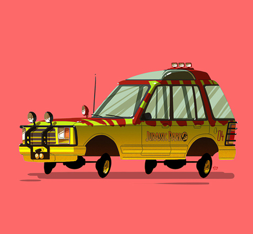 Ido Yehimovitz Greatest Rides cars illustrations