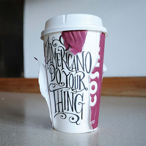 rob drape typography coffee cups featured