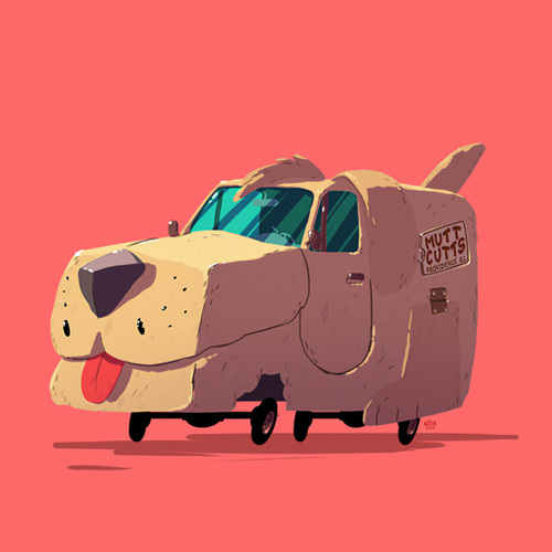 Ido Yehimovitz Greatest Rides cars illustrations