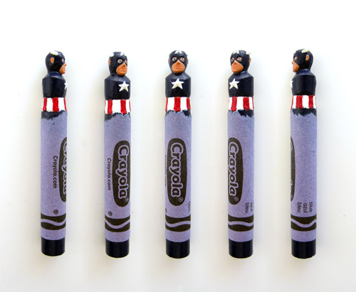 Hoang Tran Wax Nostalgic carved crayons