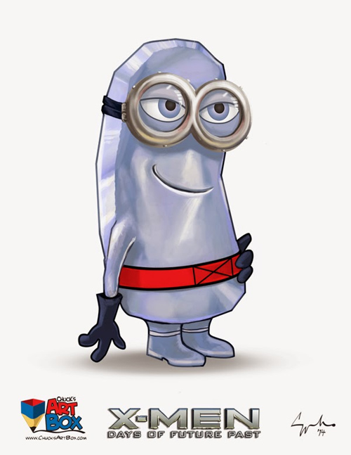 Chuck Mullins x-minions illustrations featured