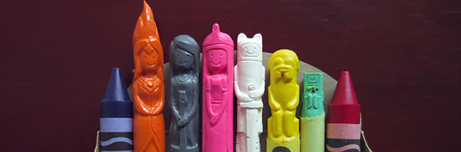 Meticulous And Fun Crayon Carvings That Illustrate Famous Characters Of Today