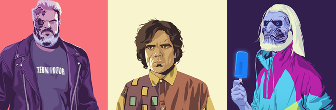 These ‘Game Of Thrones’ Characters Are Magnificently Reimagined To Their 80s & 90s Personas