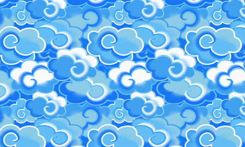 Cute And Free Cloud Patterns To Liven Your Design | Naldz Graphics