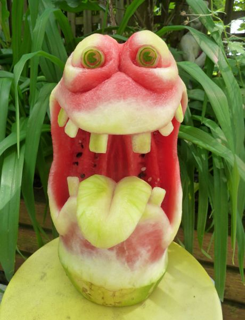 Clive Cooper featured watermelon sculptures