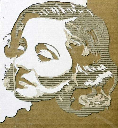 giles oldershaw carving cardboard portraits featured