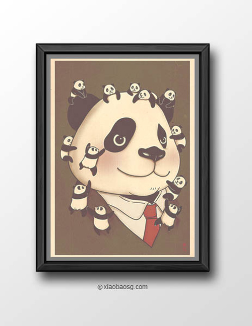 Panda-ism William Chua featured panda propaganda posters