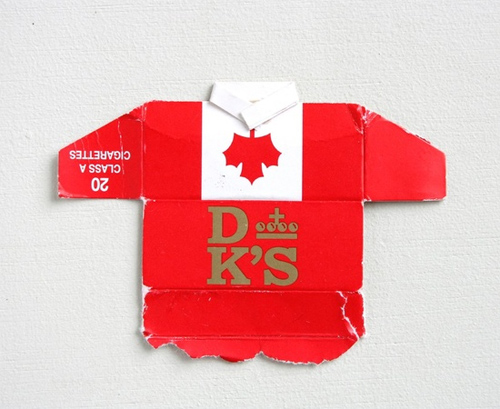 Leo Fitzmaurice featured cigarette boxes soccer jerseys