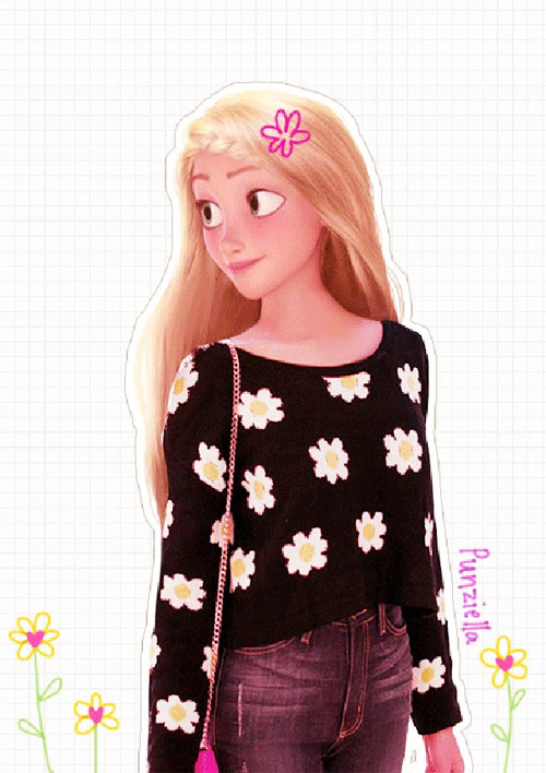 punziella disney character modern fashion featured