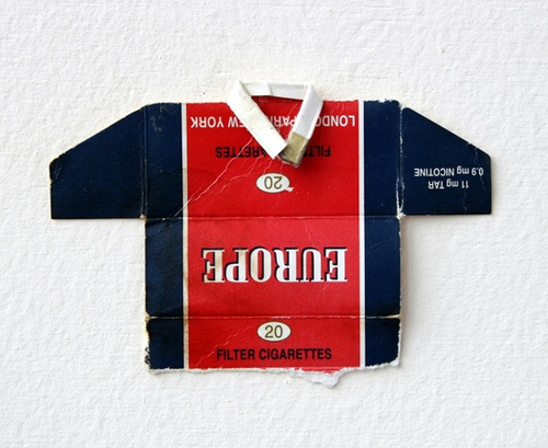 Leo Fitzmaurice featured cigarette boxes soccer jerseys