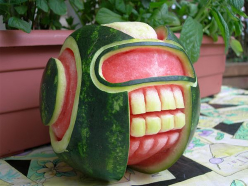 Clive Cooper featured watermelon sculptures