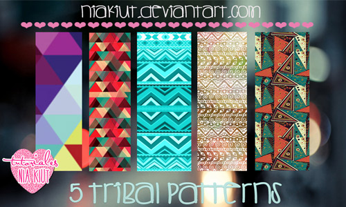 lovely free tribal patterns