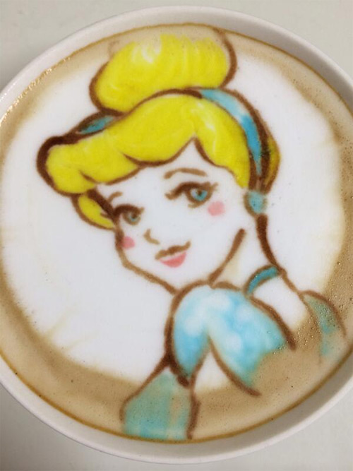 nowtoo sugi colored latte art featured