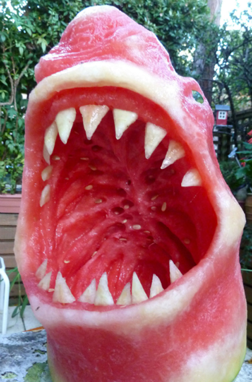 Clive Cooper featured watermelon sculptures