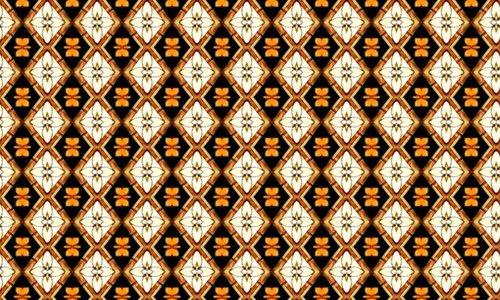 tan diamond patterns