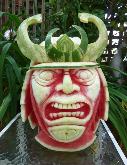 Clive Cooper featured watermelon sculptures