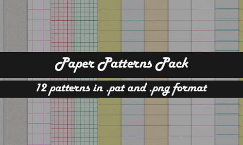pack paper patterns free