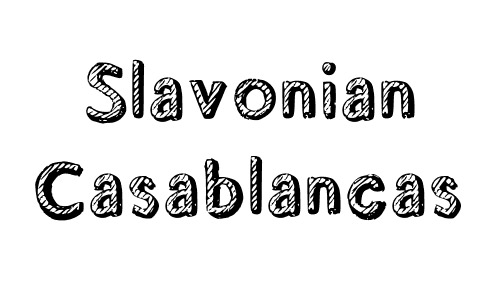 slavonian free drop shadown fonts