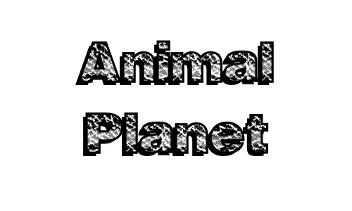 Animal  free drop shadown fonts