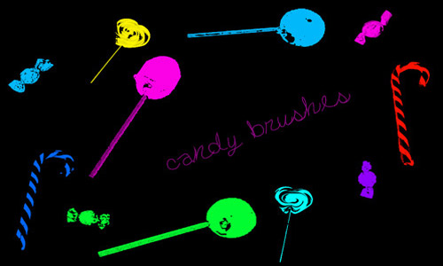 Simple sweets brushes