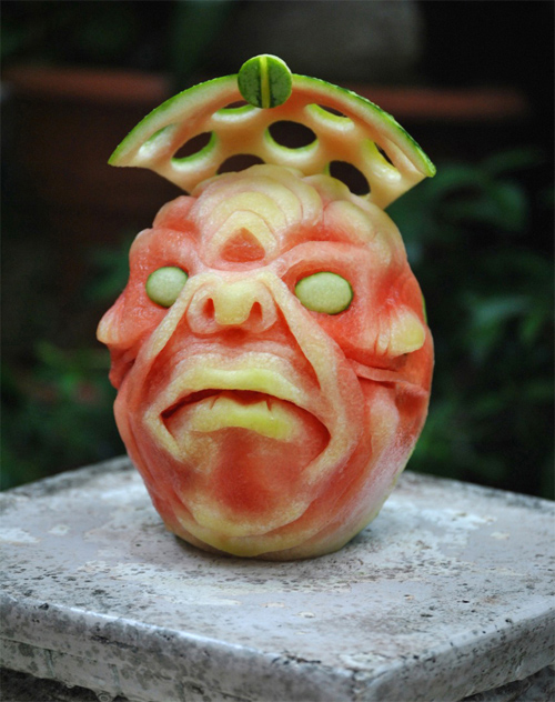 Clive Cooper featured watermelon sculptures