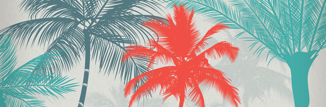 A Mini Collection Of Free Palm Tree Brushes For Photoshop