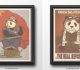 Panda Revolution: Vintage Illustrations Of Panda Propaganda Posters