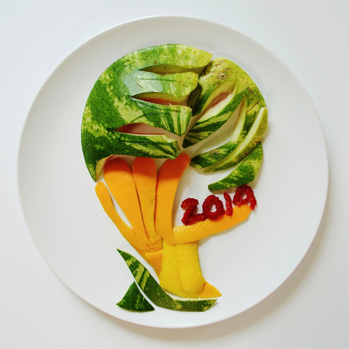 Witty And Scrumptious Art Made Out Of Food | Naldz Graphics