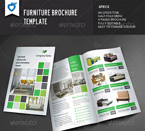 furniture brochure design