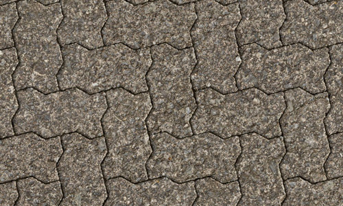 Seamless brick pavement texture