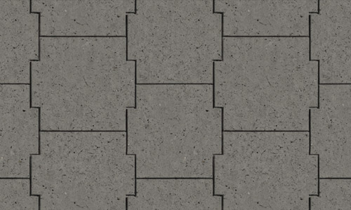 Seamless shape pavement texture