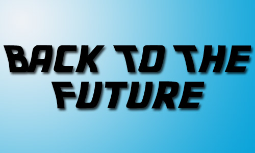 Back to the future fonts