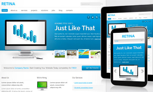 responsive template free html5
