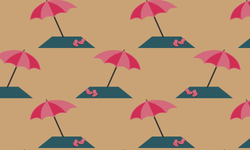 Beach umbrella patterns