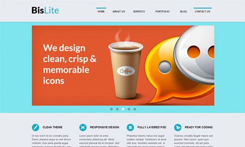 lite free theme html5