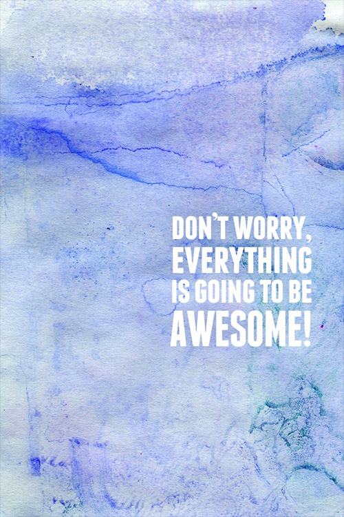 don’t worry 4s wallpaper